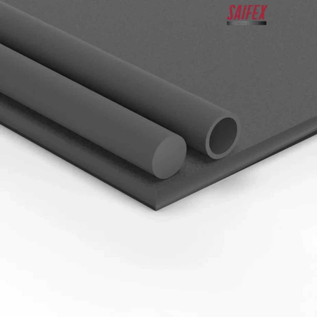 Moly-Filled PTFE Sheets, Rods & Sealing Components – PTFE + MoS₂ by Saifex Industries